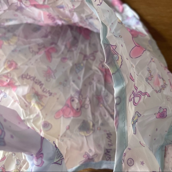 MY MELODY-Imported (NWT) Pink Compact, Reusable Shopping Tote - Picture 9 of 10